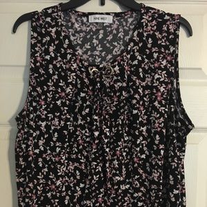 9West Ladies Sleeveless Dressy Top